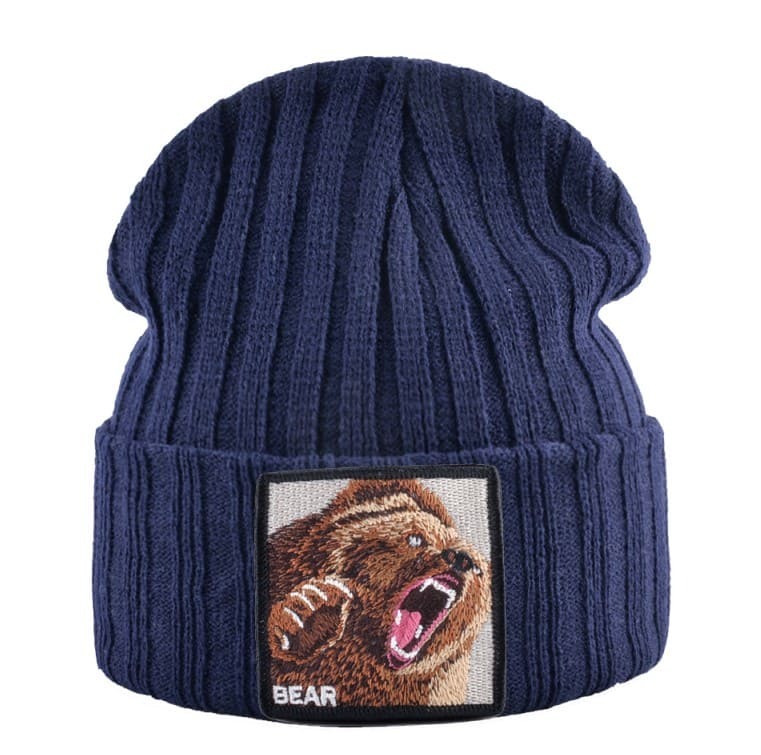 Bear Knitted Beanie