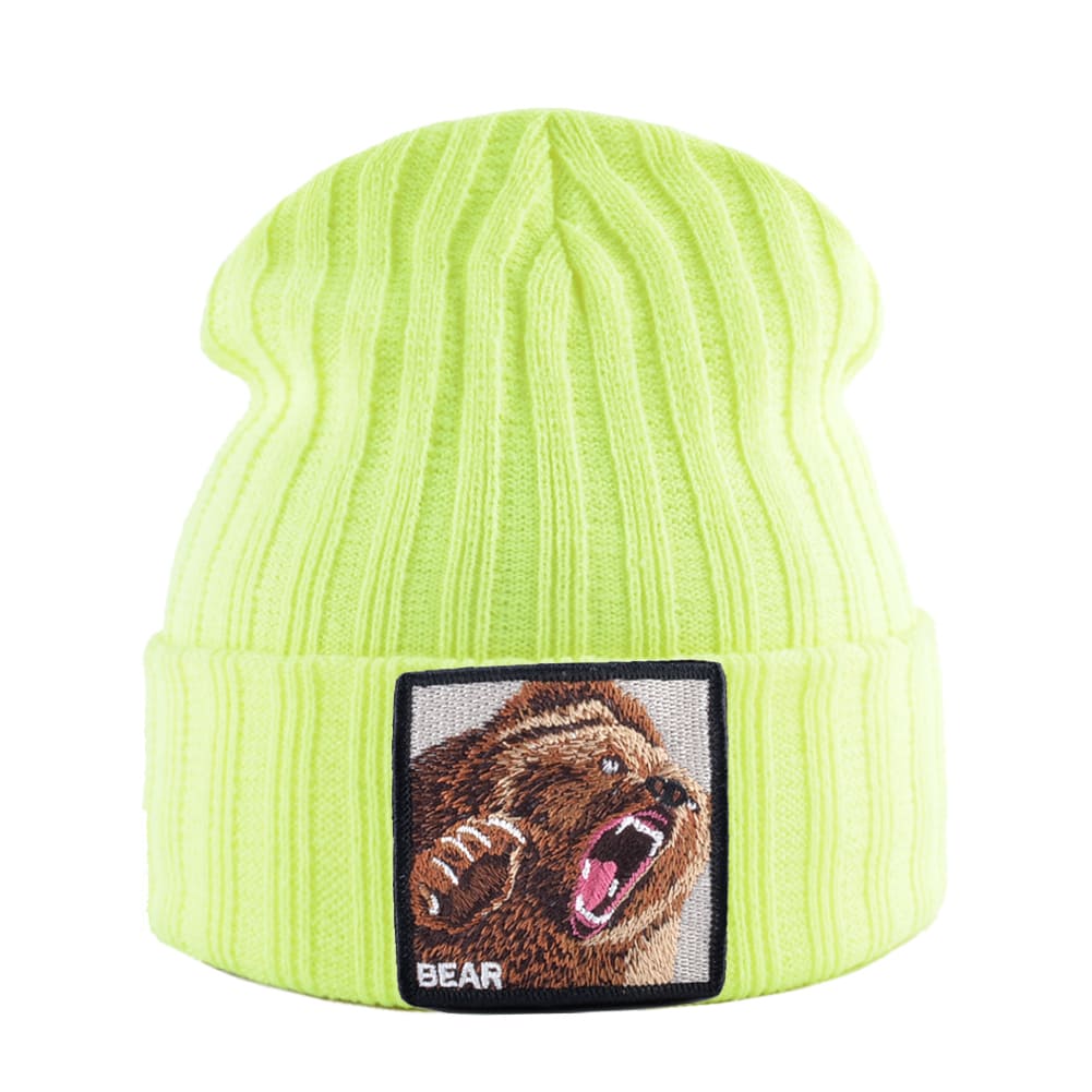 Bear Knitted Beanie