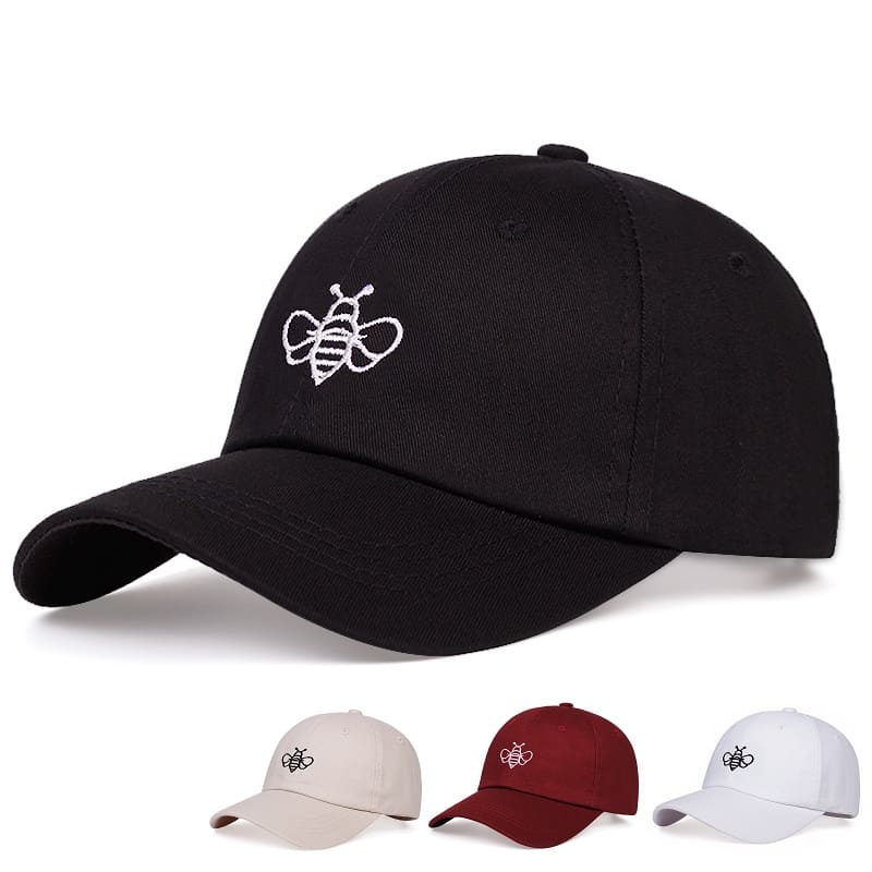 Bee Plain Cotton Baseball Cap