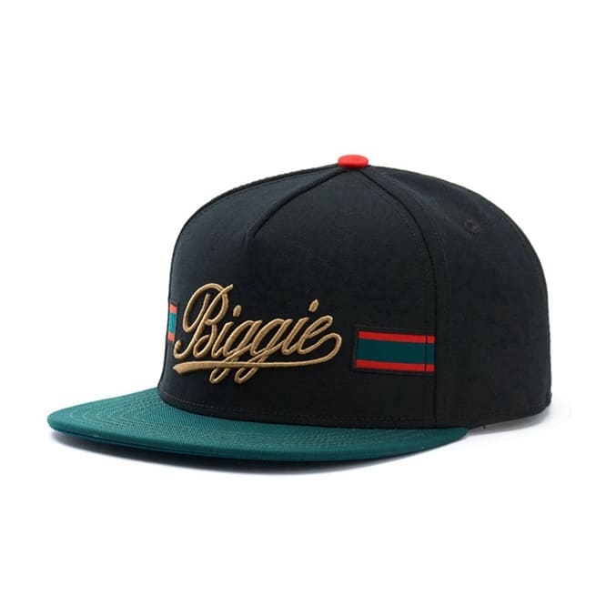 Biggie Retro Cotton Snapback Cap