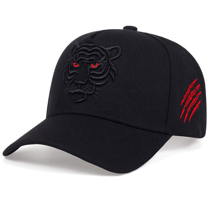 Black Tiger Cotton Baseball Cap