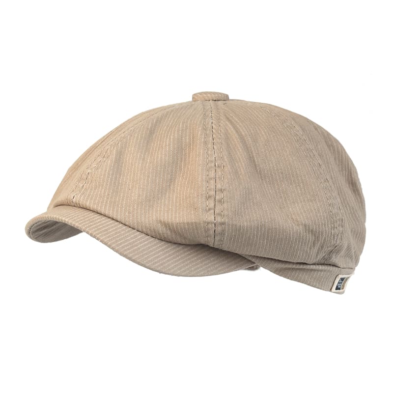 newsie-eight-panels-bakerboy-cap-Ghelter-cotton-cabbie-hat