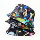 fisherman-hat-graffiti-abstract-multicolor