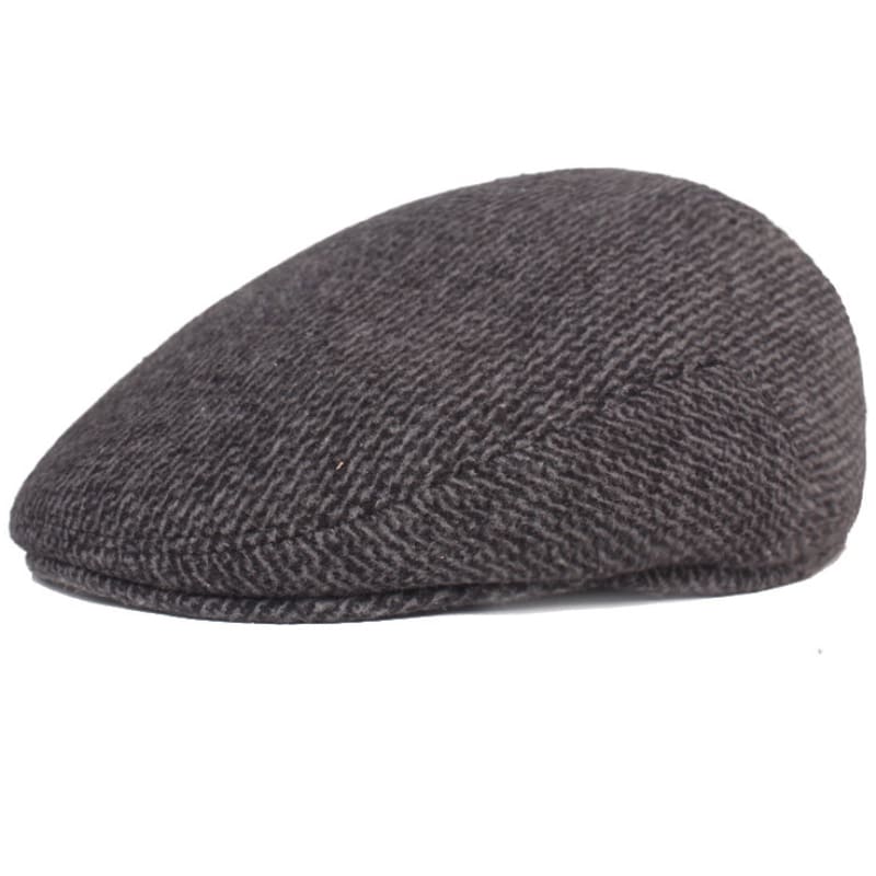 Bonloc Winter Earflaps Flat Cap