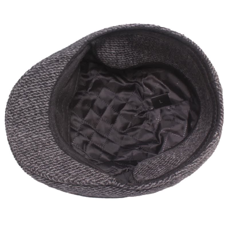 Bonloc Winter Earflaps Flat Cap