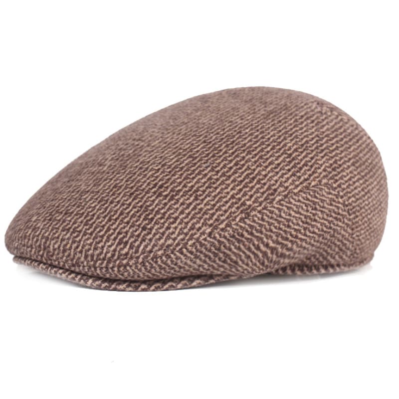 Bonloc Winter Earflaps Flat Cap