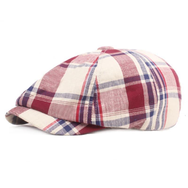 plaid-newsie-eight-panels-bakerboy-cap-Ghelter