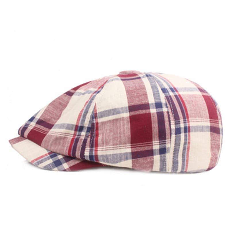 plaid-newsie-eight-panels-bakerboy-cap-Ghelter