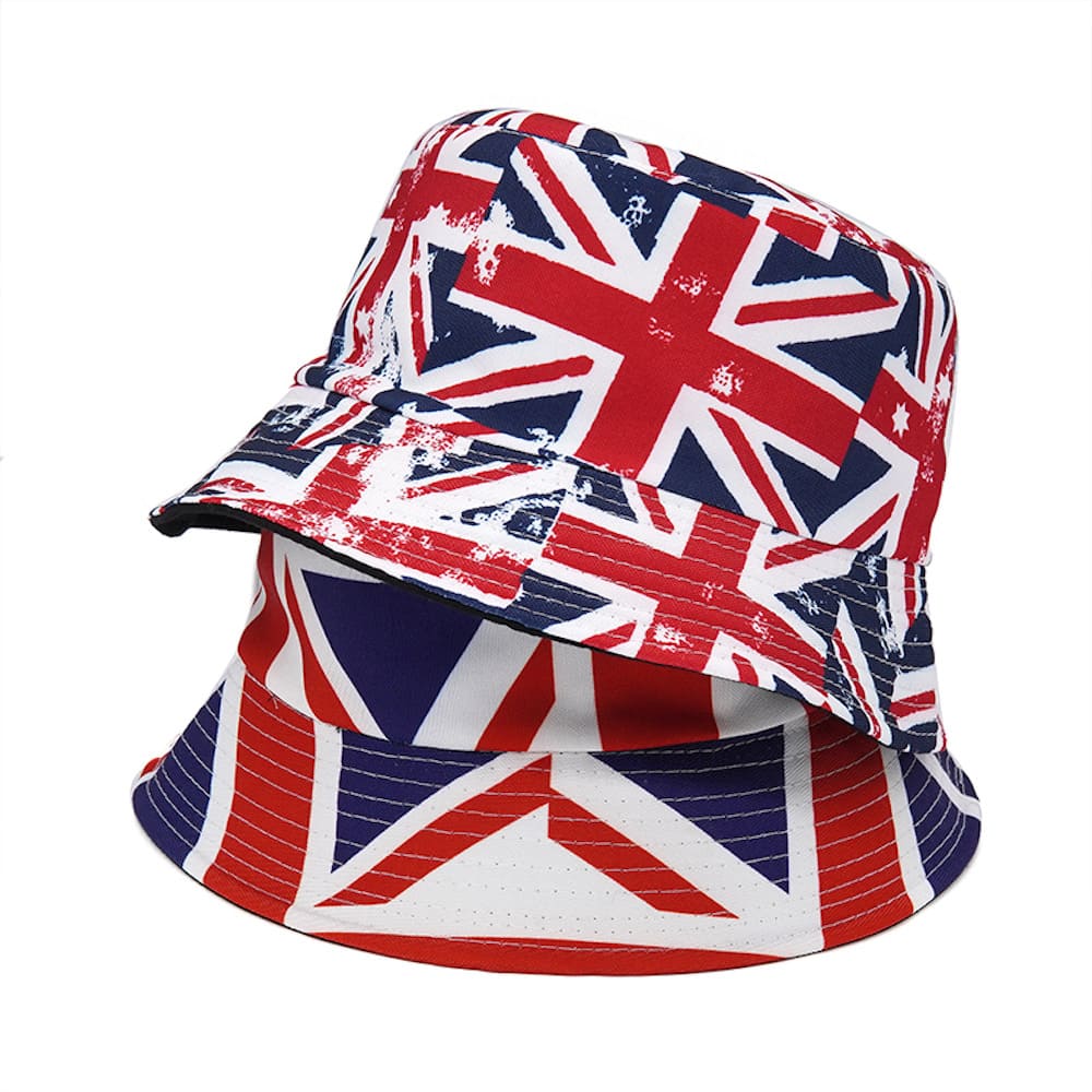 British Flag Cotton Bucket Hat