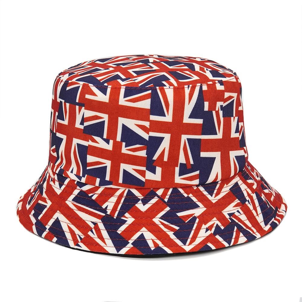 British Flag Cotton Bucket Hat