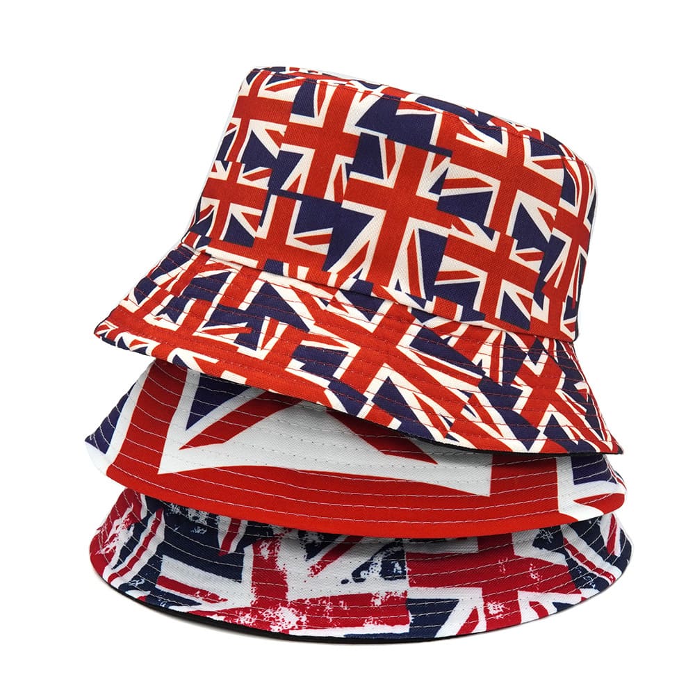 British Flag Cotton Bucket Hat