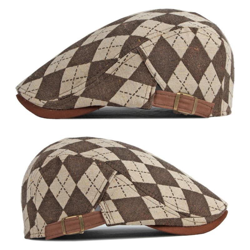 Adjustable-ivy-gatsby-cabbie-paddy-hat-retro-cotton