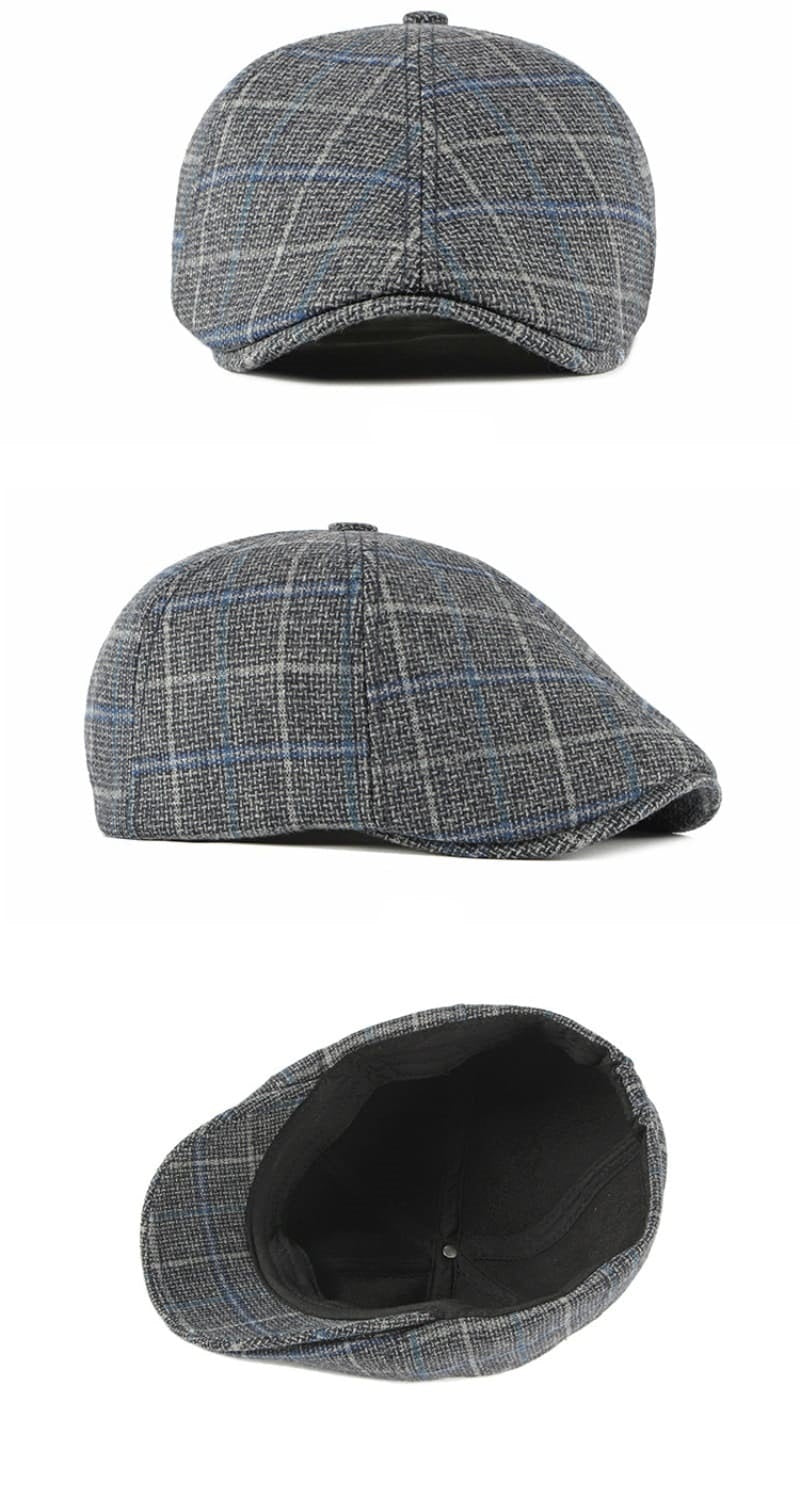 Carberry Plaid 6-Panels Cap