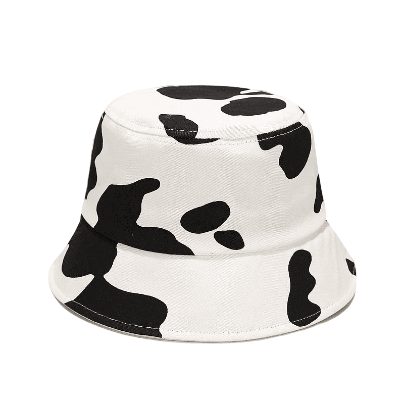 Cow Print Bucket Hat