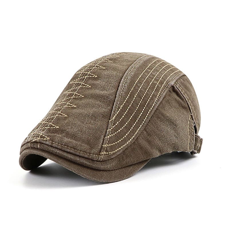 Dalton Denim Flat Cap