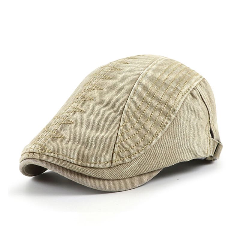 Dalton Denim Flat Cap