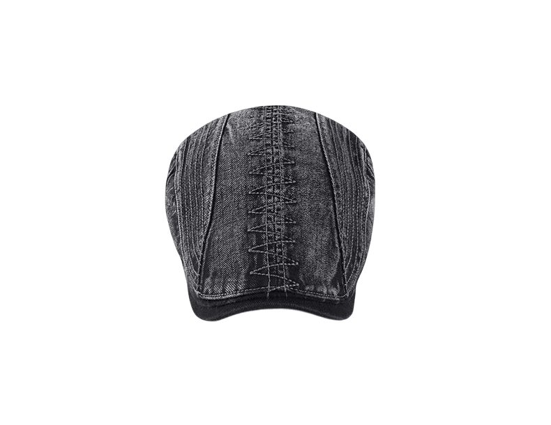 Dalton Denim Flat Cap