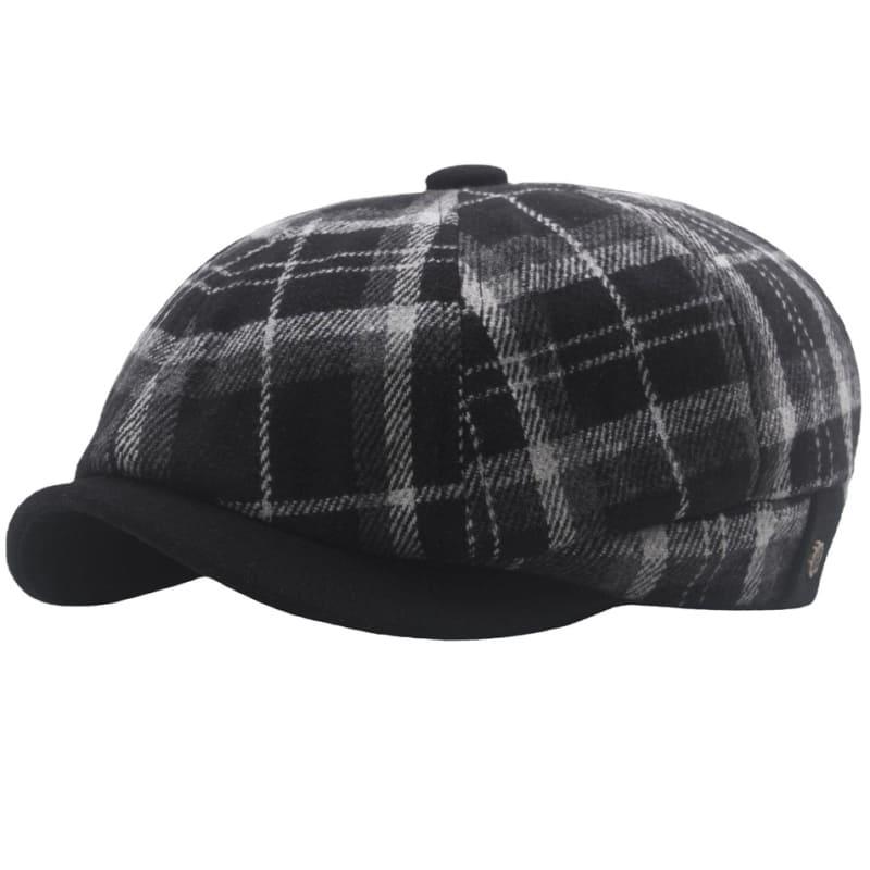 newsie-bakerboy-paperboy-cabbie-hat-ghelter-cotton-plaid