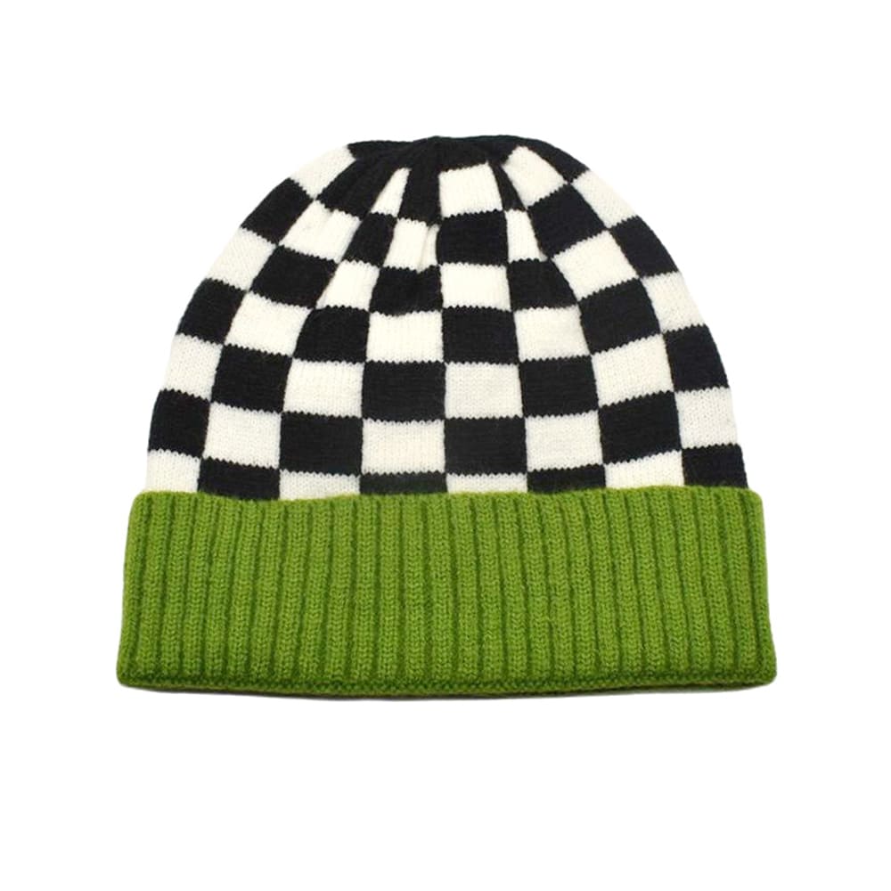 FS Plaid Cotton Beanie