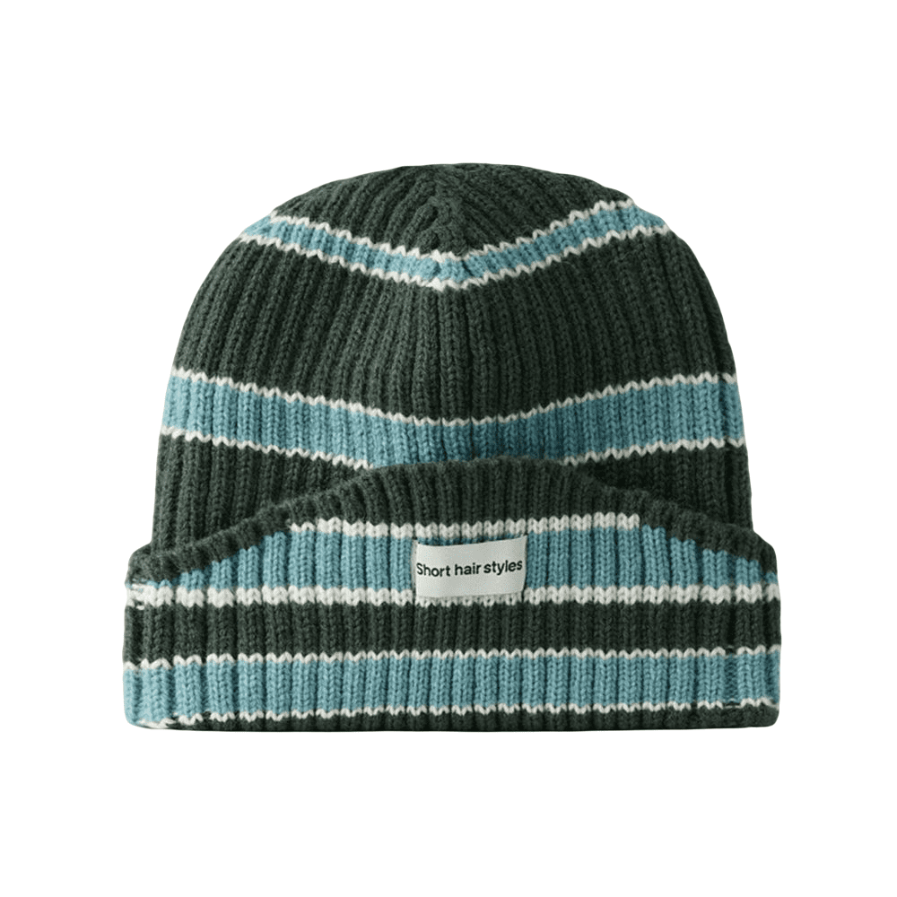 FS Striped Cotton Beanie