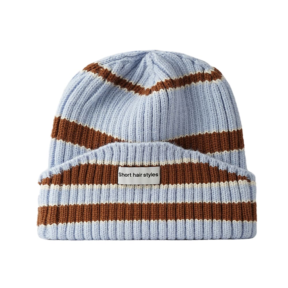 FS Striped Cotton Beanie