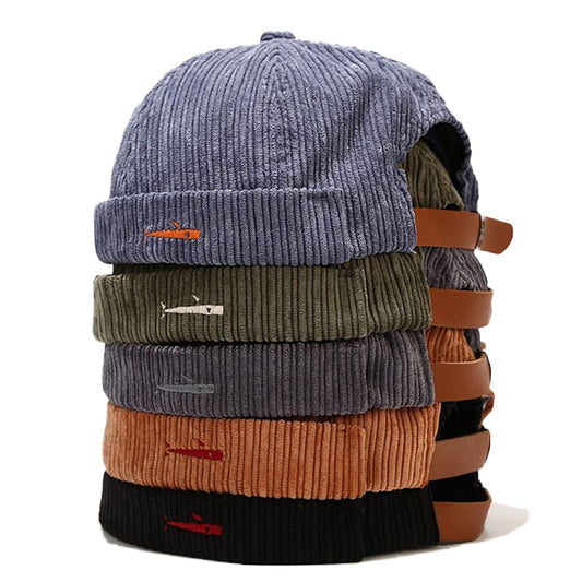 cotton-vintage-adjustable-brimless-hat