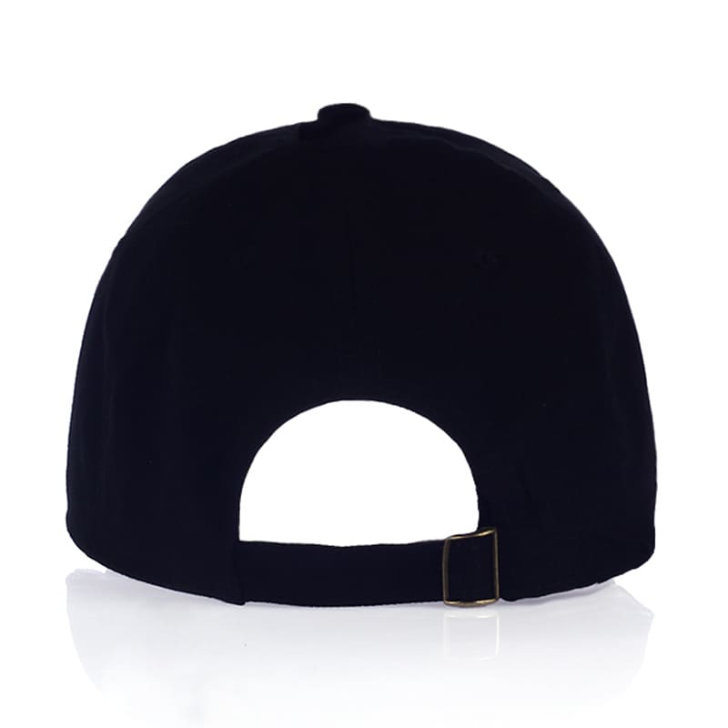 Flame Black Baseball Cap