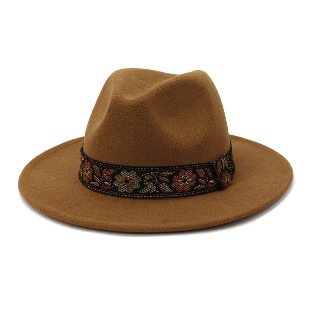 jazz-panama-flowers-leaves-nature-adjustable-wool-cotton