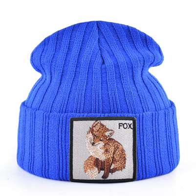 Fox Knitted Beanie