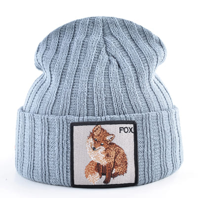 Fox Knitted Beanie