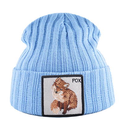 Fox Knitted Beanie