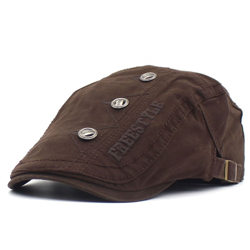 Freestyle Buttons Flat Cap