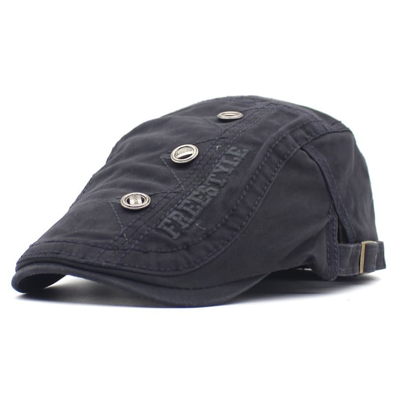 Freestyle Buttons Flat Cap