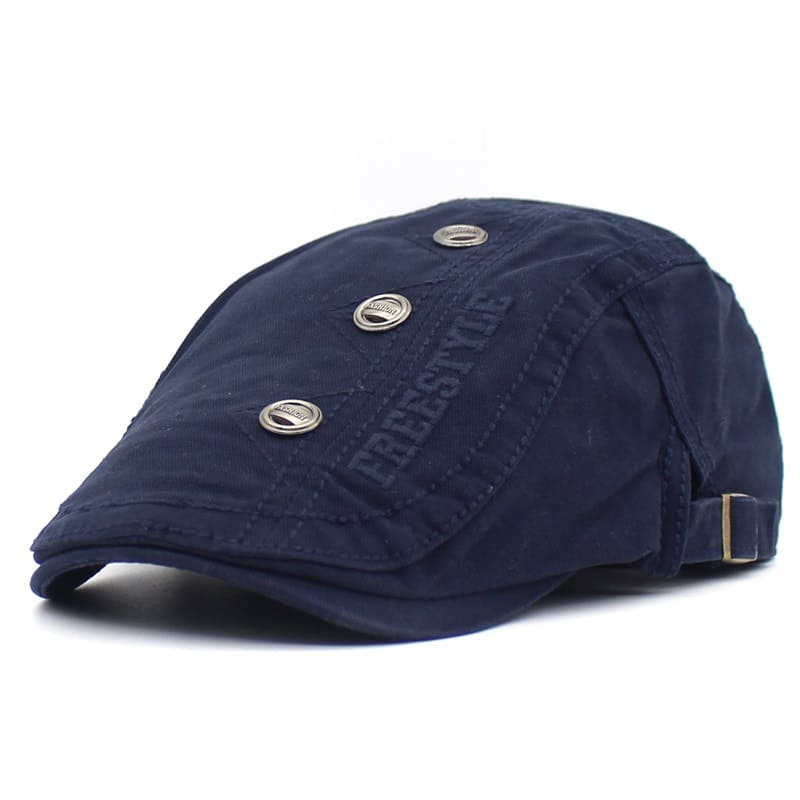 Freestyle Buttons Flat Cap