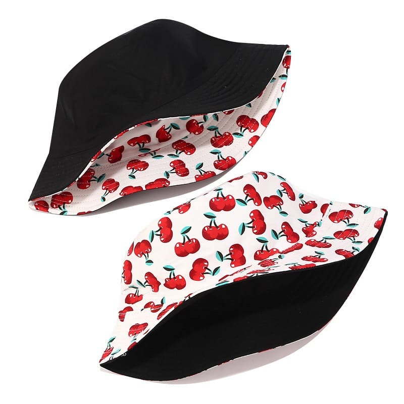 Fruit Cocktail Cotton Bucket Hat