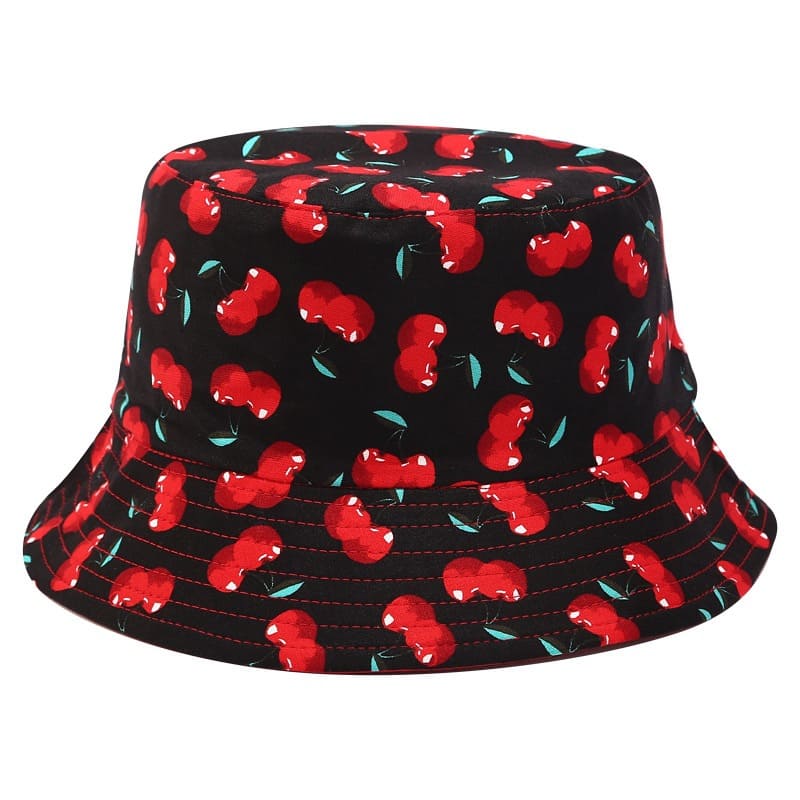 Fruit Cocktail Cotton Bucket Hat