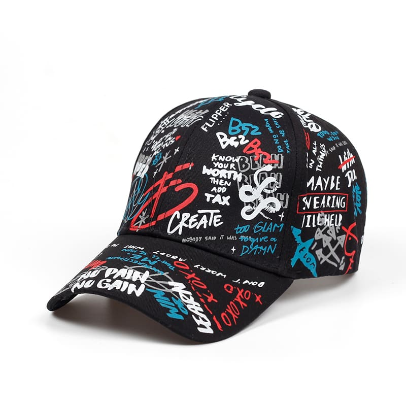 GLTR Graffiti Cotton Baseball Cap