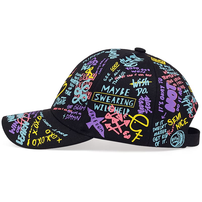 GLTR Graffiti Cotton Baseball Cap