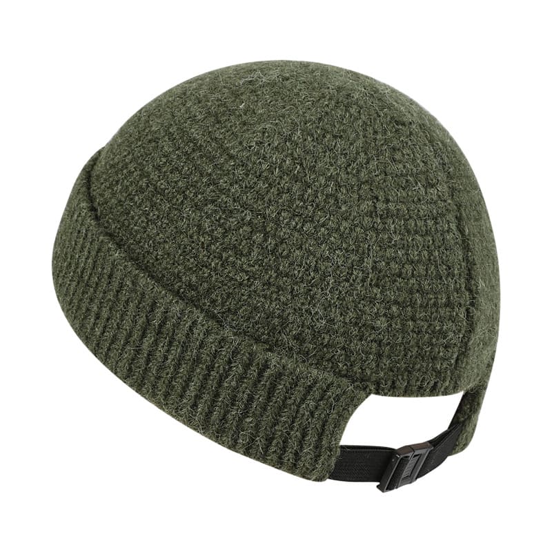 GLTR Plain Docker Beanie Cap