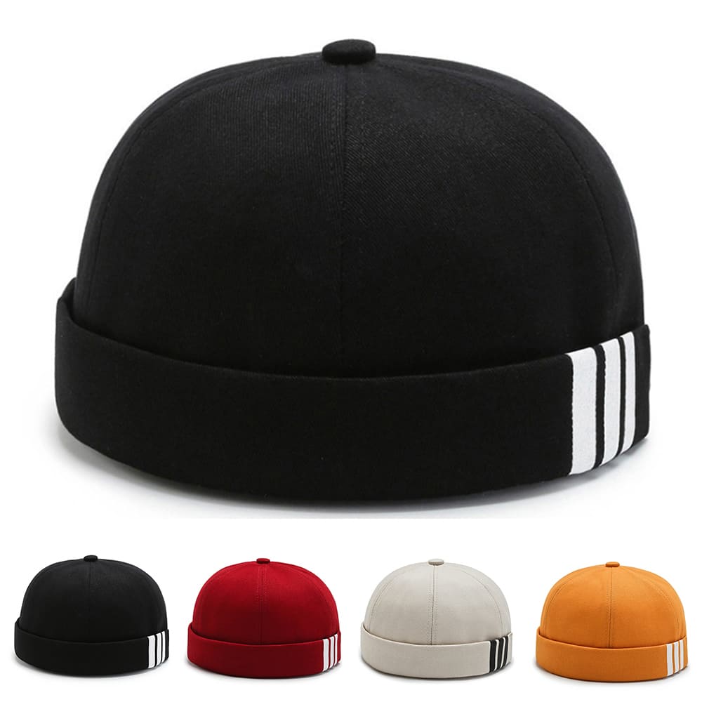 GLTR Stripes Cotton Docker Cap