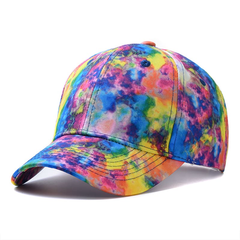 cotton-multicolor-graffiti-painting-modern-art-adjustable-hat