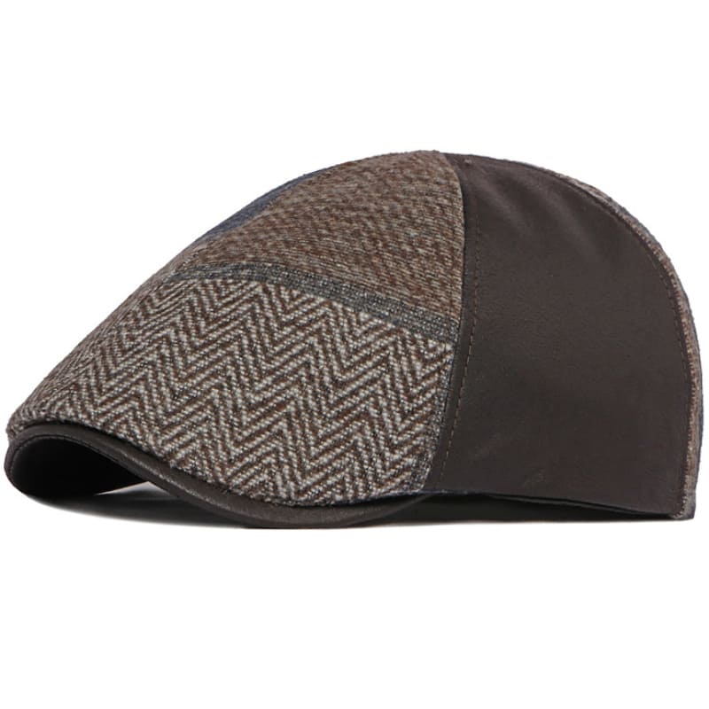cotton-herringbone-medley-jumble-adjustable-ivy-gatsby-cabbie-paddy-hat