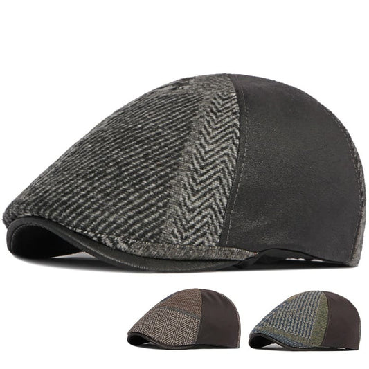 cotton-herringbone-medley-jumble-adjustable-ivy-gatsby-cabbie-paddy-hat