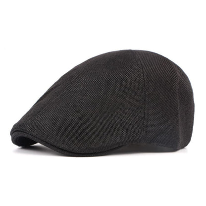 Gatsby Plain Cotton Flat Cap