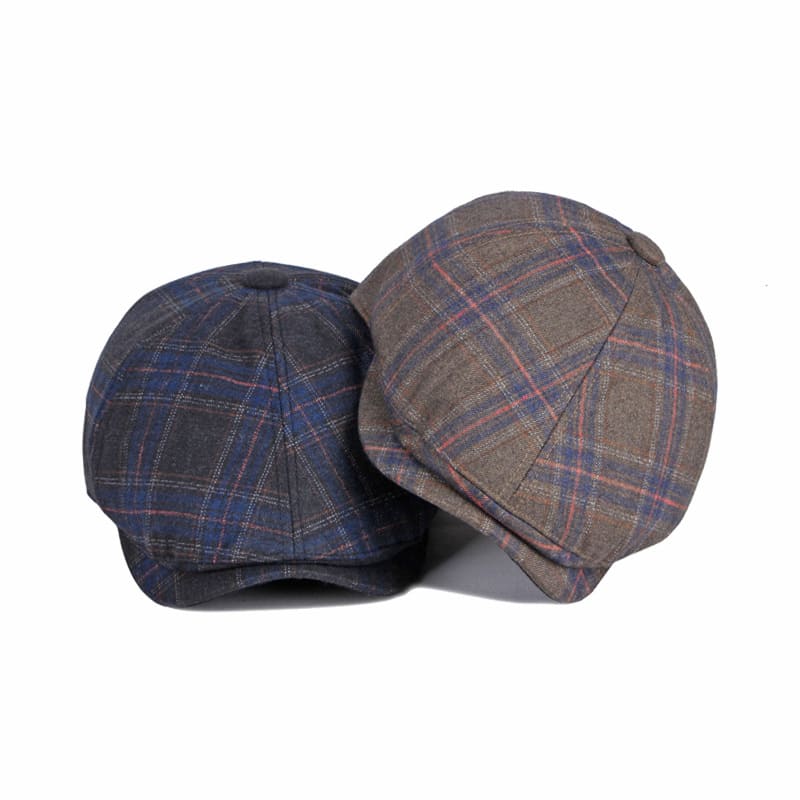 Gatsby Tartan 6-Panels Cap