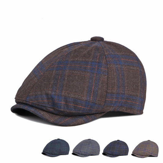 Gatsby Tartan 6-Panels Cap