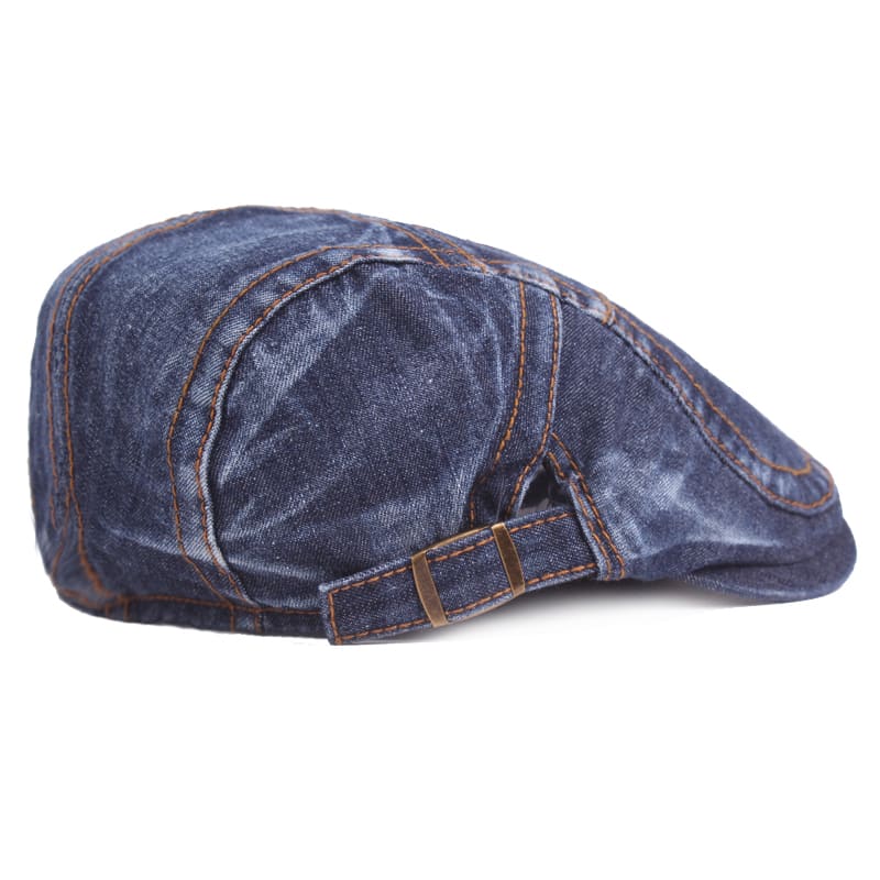 Georgetown Denim Flat Cap