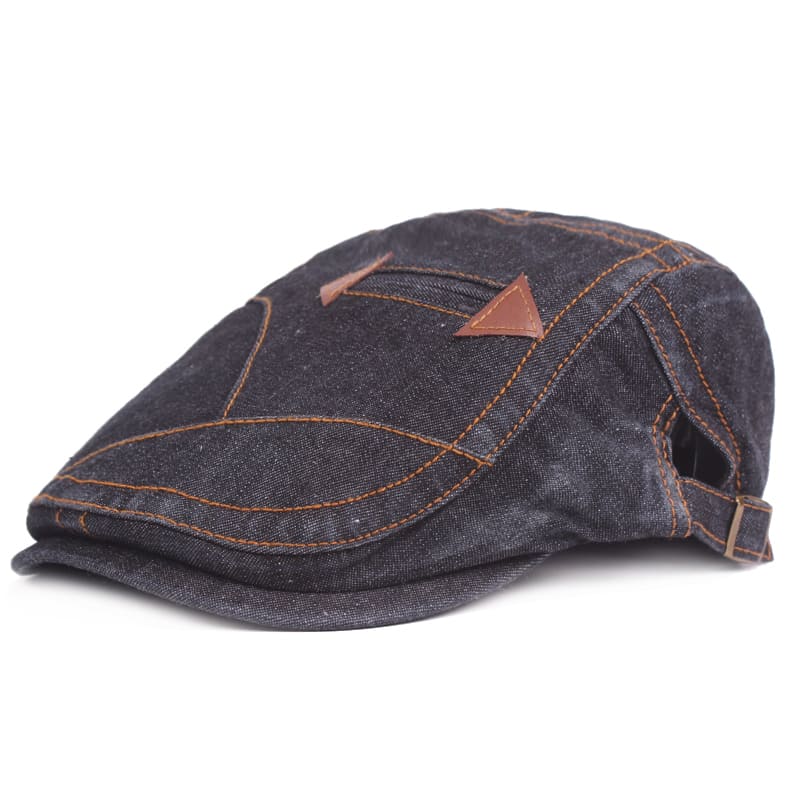 Georgetown Denim Flat Cap