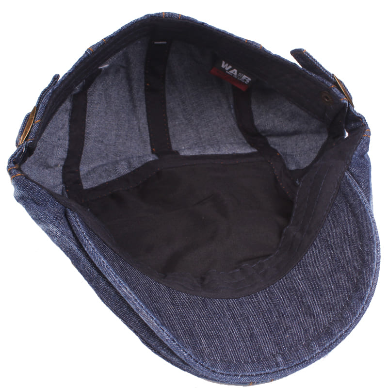 Georgetown Denim Flat Cap