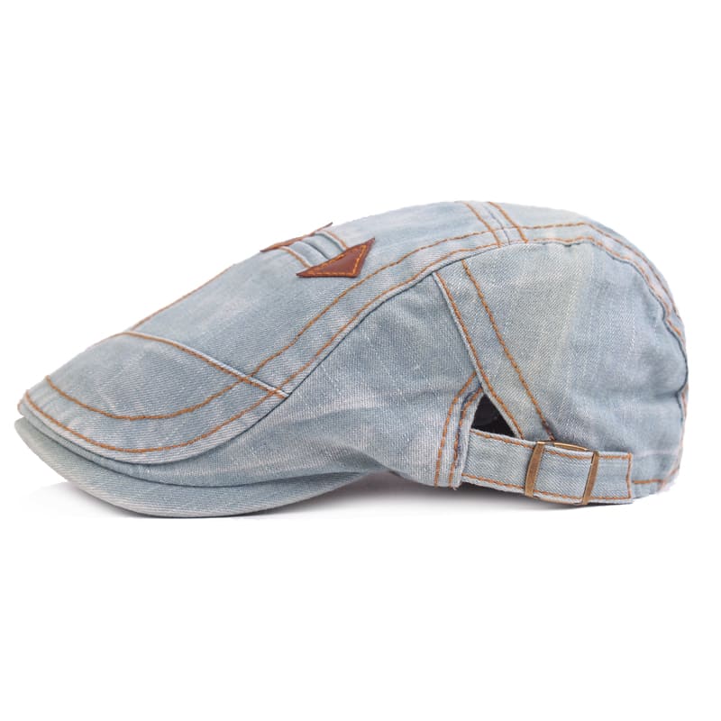 Georgetown Denim Flat Cap